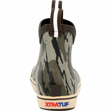 Xtratuf Kids' Mossy Oak Bottomland Ankle Deck Boot, MOSSY OAK BOTTOM LAND, M, Size 9 XKABMOB